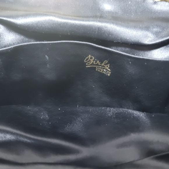 1940s beaded floral purse, Birks, made in France - Picture 9 of 12